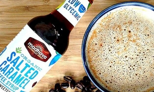 Madhava Organic Salted Caramel Coffee Syrup