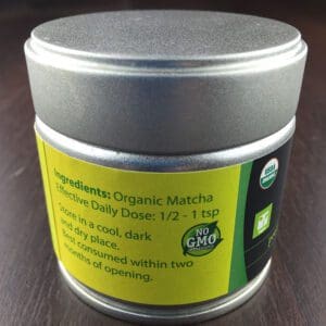 Matcha Green Tea Powder Ingredients