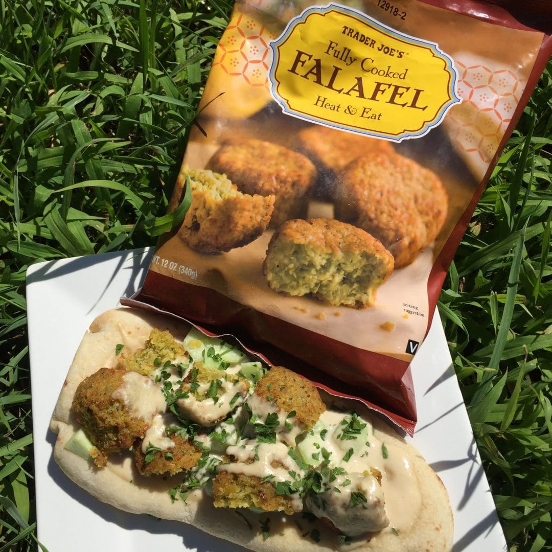 Trader Joe's Fully Cooked Falafel Vegan ShowOff