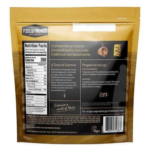 Field Roast Corn Dogs Review • Vegan ShowOff