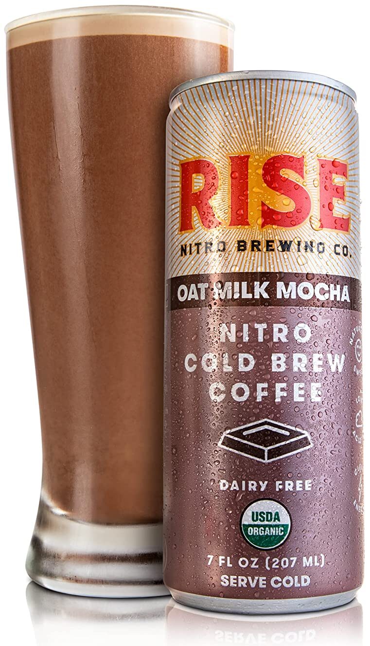 Rise Oat Milk Mocha Nitro Cold Brew
