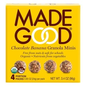 MadeGood Chocolate Banana Granola Minis