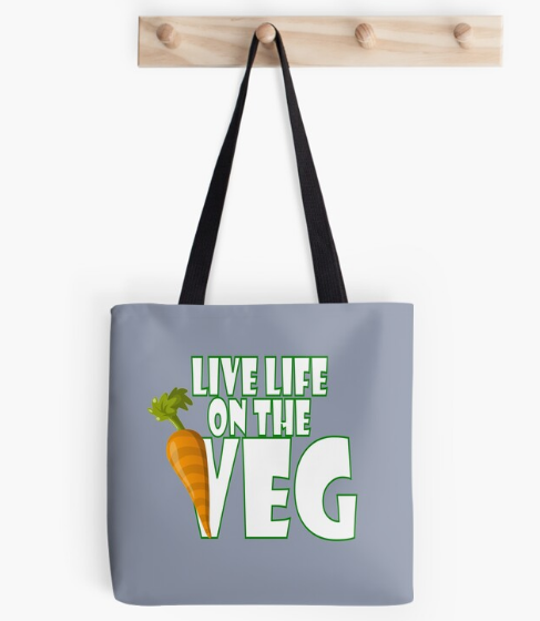 Live Life On The Vedge Tote