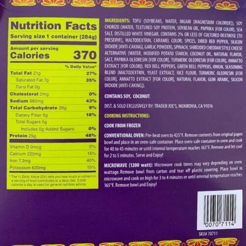 Trader Joe's Tofu Scramble • Vegan ShowOff