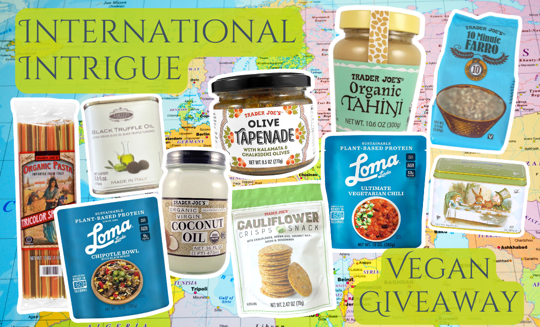 International Intrigue Vegan Giveaway