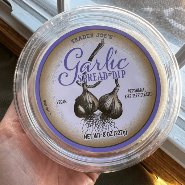 Trader Joe's Garlic Spread & Dip • Vegan ShowOff
