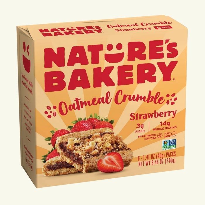 Nature's Bakery Strawberry Oatmeal Crumble Bars