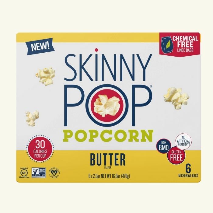 SkinnyPop Microwave Butter Popcorn