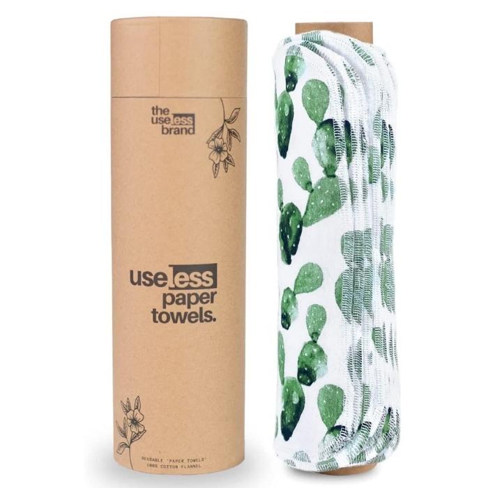 The Useless Brand Reusable Paper Towels Roll