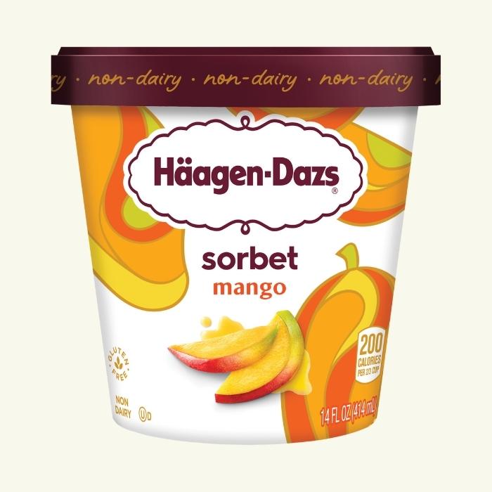 Haagen Daz Mango Sorbet