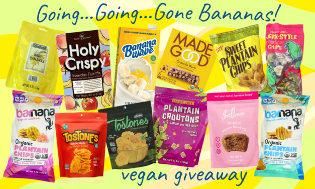 Gone Bananas Vegan Giveaway