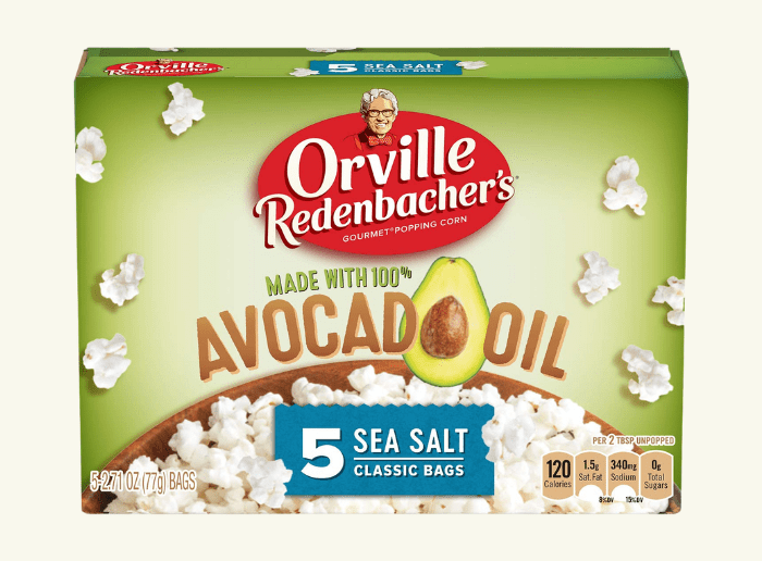 Orville Redenbacher's Vegan Avocado Oil Popcorn