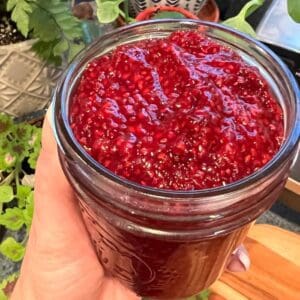 Raspberry Chia Jam Recipe