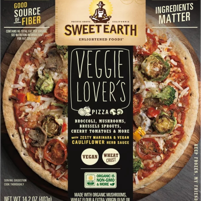 Sweet Earth Veggie Lover's Vegan Pizza