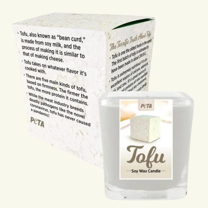 Peta's Tofu Soy Wax Candle