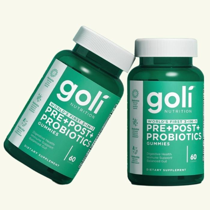 Goli Nutrition PRE+POST+PROBIOTICS Gummies