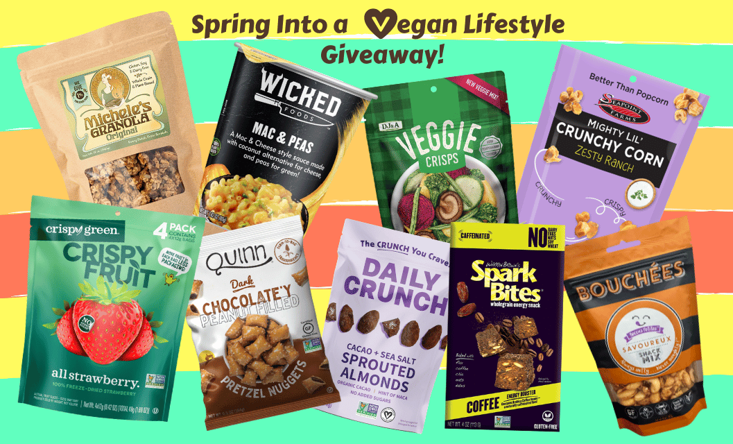 Spring Into a Vegan Lifestyle! Giveaway