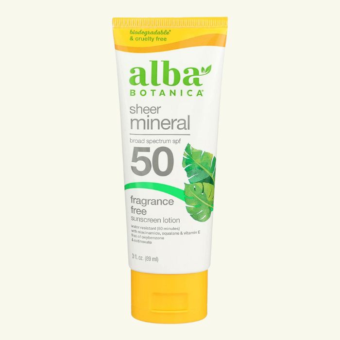 Alba Botanica Sheer Mineral Sunscreen Lotion SPF 50