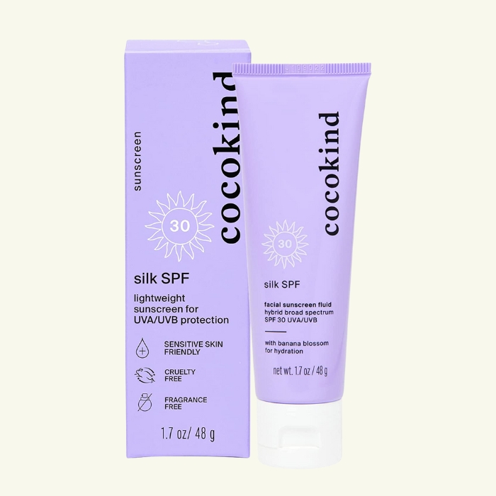 Cocokind Silk SPF 30 Hybrid Sunscreen for Face