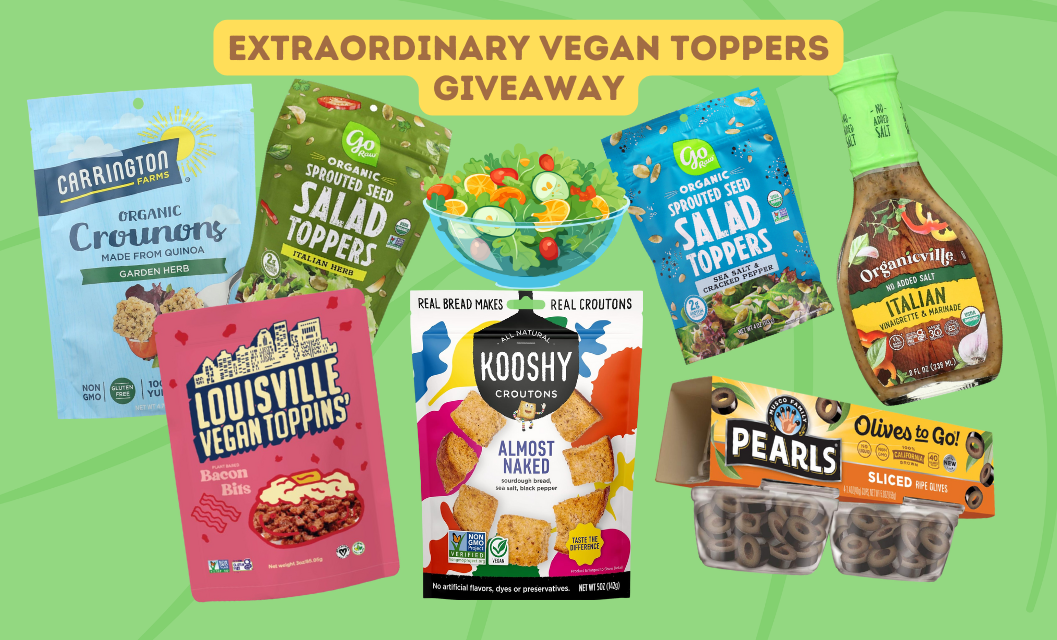 Extraordinary Vegan Toppers Giveaway